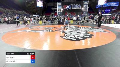 106 lbs Cons 8 #1 - Allen Woo, IL vs Caden Correll, IL