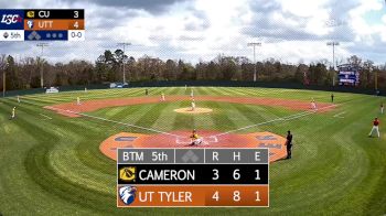 Replay: Cameron vs UT Tyler | Mar 23 @ 1 PM