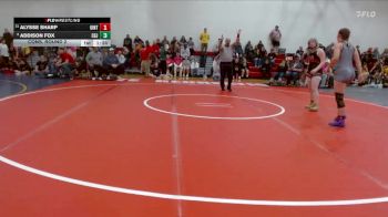 140 lbs Cons. Round 2 - Addison Fox, Central Grand Junction vs Alysse Sharp, Uintah