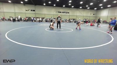 150 lbs 3rd Place - Tylee Johnson, SOTM OK 7-12 2 vs Lillian Papke, Team Washington 7-12