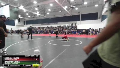 120 lbs Cons. Round 4 - Jordon Moore, 951 Wrestling Club vs Broxton Vieira, Reverence Grappling