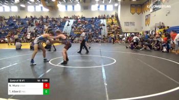 170 lbs Consi Of 16 #1 - Nicholas Muro, Cowboy Wrestling Club vs Tony Alberdi, Tiger Wrestling Club