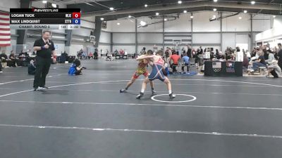 45 kg Champ. Round 5 - Logan Tuck, New Jersey vs Max Lindquist, Xtreme Training