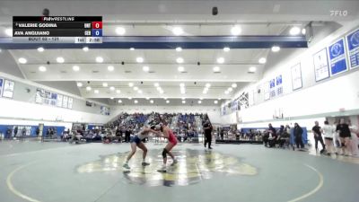 131 lbs Champ. Round 2 - Valerie Godina, Unattached vs Ava Anguiano, Cerritos College