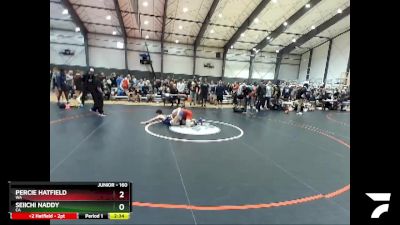 160 lbs Champ. Round 1 - Percie Hatfield, WA vs Seiichi Naddy, CA