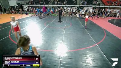 70 lbs Round 2 (8 Team) - Faith Young, Utah vs Kalaya Baxter, Idaho