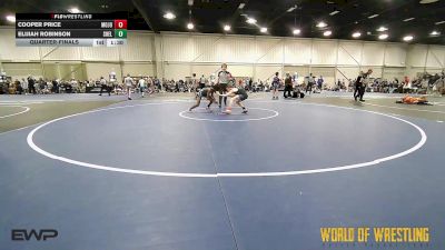 80 lbs Quarterfinal - Cooper Price, MOJO Mulisha 14U vs Elijiah Robinson, Shelton Wrestling Academy 14U