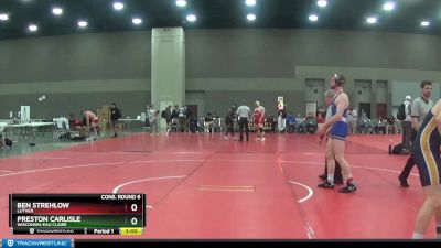174 lbs Cons. Round 6 - Ben Strehlow, Luther vs Preston Carlisle, Wisconsin-Eau Claire