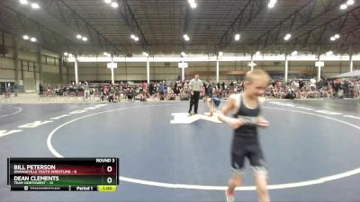 67 lbs Round 3 (4 Team) - Dean Clements, Team Northwest vs Bill Peterson, Grangeville Youth Wrestling