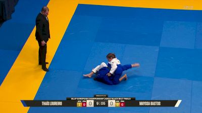Mayssa Bastos vs Thaís Loureiro 2026 European Jiu-Jitsu IBJJF Championship