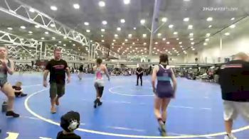 120 lbs Rr Rnd 3 - Charley Jones, Buckeye Girls vs Alyssa Mahan, Misfits Sweet Lightning