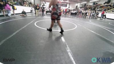 285 lbs Quarterfinal - NAKAYLA RICHARDSON, KIPP TULSA vs Kevin Linville JR, Skiatook Youth Wrestling