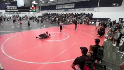 108-113 lbs Champ. Round 1 - Mattox Root, Legacy Wrestling Center vs Micah Chea, Powerline Wrestling