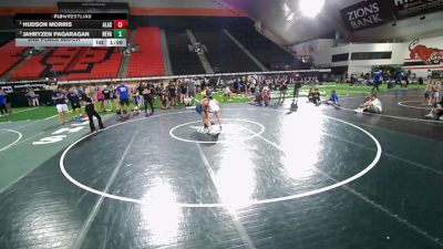 126 lbs 2nd Place Match - Hudson Morris, Alaska vs Jahryzen Pagaragan, Nevada