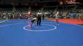 89 lbs Consolation - Cooper Hilton, Boom Ranch vs Stockton Allen, Raw