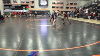 190 lbs Semifinal - Jaxxon Carter, Waterloo West vs Coe Cate, Western Dubuque