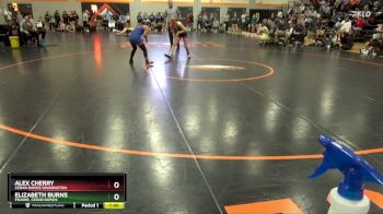 100 lbs Champ. Round 1 - Elizabeth Burns, Prairie, Cedar Rapids vs Alex Cherry, Cedar Rapids Washington