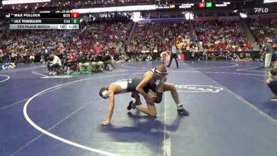 1A-138 lbs 5th Place Match - Jax Tommasin, Starmont vs Max Pollock, Wayne, Corydon
