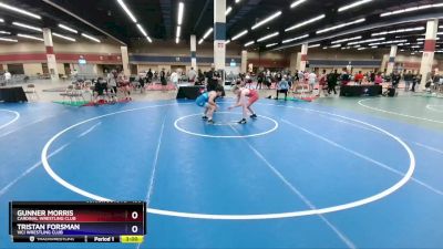 150 lbs Cons. Round 5 - Gunner Morris, Cardinal Wrestling Club vs Tristan Forsman, Vici Wrestling Club