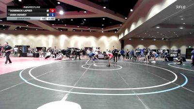 74 lbs Quarters - Dominick LaPier, NY vs Josh Howey, MI