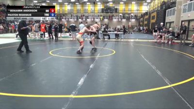 120 lbs Cons. Semis - Benjamin Anderson, Indee Mat Club vs Paxton Redenius, Team Valley Wrestling Club