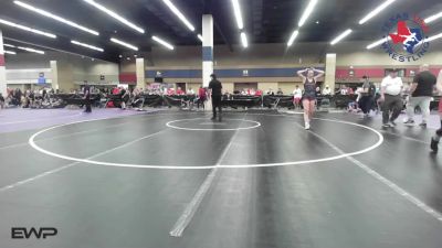 130 lbs Quarterfinal - London Woods, Spartan Mat Club vs Clover Gillespie, Grind Wrestling Club