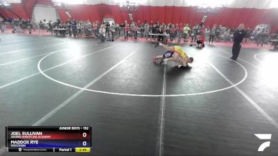 152 lbs Cons. Round 3 - Joel Sullivan, Askren Wrestling Academy vs Maddox Rye, Wisconsin