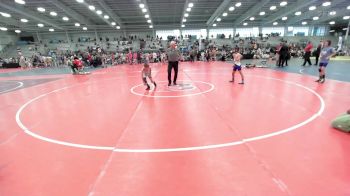 80 lbs Rr Rnd 1 - Mason Brown, PA Alliance Red vs Konner Cleveland, The Fort Hammers