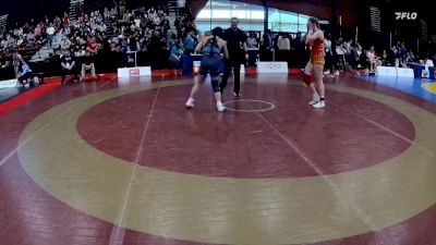 69kg Cons. Semi - Sara McPhail, Nechako Valley Wrestling Club vs Jasmeet Dhaliwal, Independent Wrestling Club