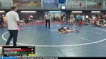 95 lbs Round 5 (8 Team) - Dominick Schopfer, NOLA Gold vs Micah Sanford, Alabama Elite - Black&nbsp;