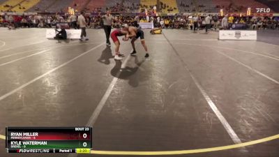 133 lbs Semis & 3rd Wb (16 Team) - Ryan Miller, Pennsylvania vs Kyle Waterman, Drexel