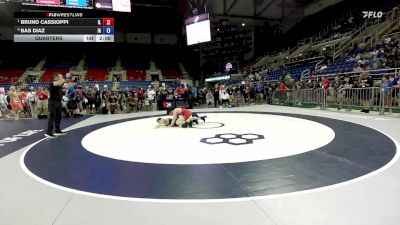 157 lbs Quarters - Bruno Cassioppi, IL vs Bas Diaz, IA