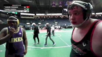 287 lbs 3rd Place Match - Tyre Bush-Freeman, CPUA vs Brady Brown, XWC1