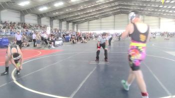 130 lbs Rr Rnd 2 - Hunter Henry, Gunsmoke Grappling vs Gilbert Alderete, NM Royalty