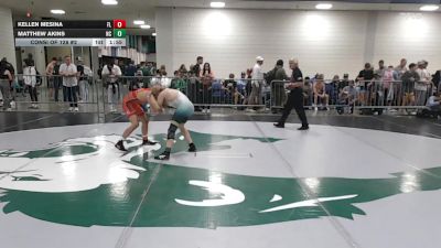 120 lbs Consi Of 128 #2 - Kellen Mesina, FL vs Matthew Akins, NC
