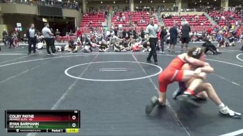 115 lbs Round 3 (6 Team) - Colby Payne, Midwest Elite vs Ryan Barmann, The Untouchables