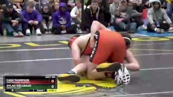 197 lbs Semifinal - Dylan Wellbaum, Adrian College vs Cash Thompson, Ohio Northern University