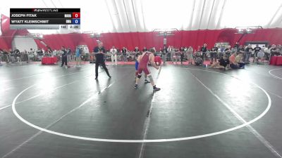 190 lbs Cons. Rd Of 16 - Joseph Fitak, Mat Rats vs Wyatt Kleinschmit, Heartland Wrestling Academy
