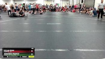 165 lbs Round 5 (6 Team) - Dylan Ryan, Town WC vs Edwardo Franco, Moser`s Mat Monsters