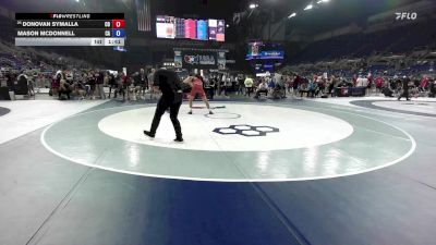 157 lbs Cons. Rd Of 16 - Donovan Symalla, CO vs Mason McDonnell, CA