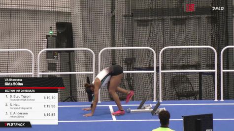 High School Girls' 500m, Finals 2