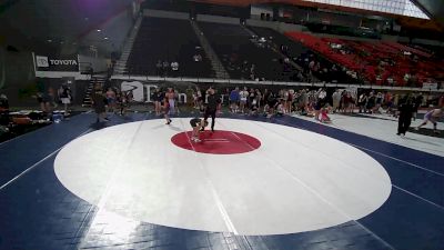 59.9-67.5 lbs Champ. Round 5 - Lilyanna Barragan, Nevada vs Kendley Day, Utah