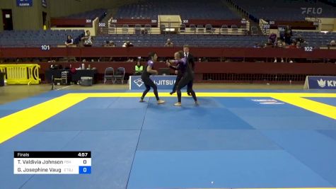 Tatiana Valdivia Johnson vs Gisele Josephine Vaughn 2024 Pan IBJJF Jiu-Jitsu No-Gi Championship