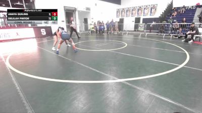 115 lbs Cons. Round 2 - Anaya Guiling, Yorba Linda vs Delilah Pintor, Temescal Canyon