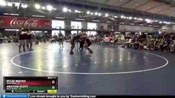140 lbs Quarters & 1st Wb (16 Team) - Rylee Reeves, NOLA Gold vs Kristian Scott, NOLA Black