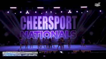 Nfinite Allstars - Lady Bullets [2026 L5 Senior - Small Day 1] 2026 CHEERSPORT National All Star Cheerleading Championship