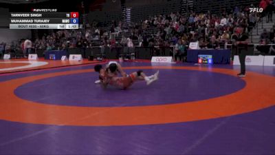 60kg Champ. Round 2 - Tarnveer Singh, The ROC vs Muhammad Turajev, Metro Amateur Wrestling Club