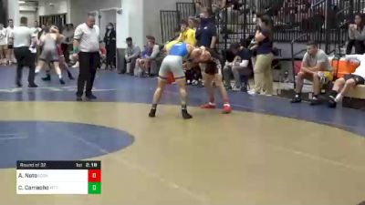 125 lbs Round Of 32 - Anthony Noto, Lock Haven-Unattached vs Colton Camacho, Pittsburgh
