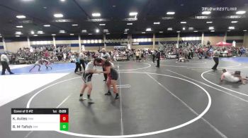 86 lbs Semifinal - Jacob Dominguez, Elite Force Wrestling Club vs Hailey Delgado, Nxt Lvl Wr Ac