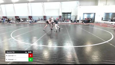 184 lbs Round Of 16 - River Carroll, Virginia Military Institute vs Kyle Homet, Life University